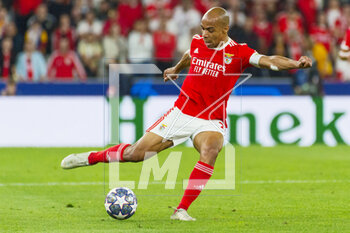 2023-04-11 - Joao Mario of Benfica during the UEFA Champions League, Quarter-finals, 1st leg football match between SL Benfica and FC Internazionale on April 11, 2023 at Estadio do Sport Lisboa e Benfica in Lisbon, Portugal - FOOTBALL - CHAMPIONS LEAGUE - BENFICA V INTERNAZIONALE - UEFA CHAMPIONS LEAGUE - SOCCER