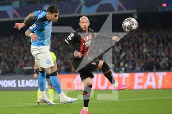 2023-04-18 - during the Uefa Champions League  match between SSC Napoli vs AC Milan  at Diego Armando Maradona Stadium - SSC NAPOLI VS AC MILAN - UEFA CHAMPIONS LEAGUE - SOCCER