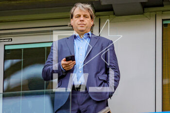 2023-04-19 - Todd Boehly Chelsea owner during the UEFA Champions League, Quarter-finals, 2nd leg football match between Chelsea and Real Madrid on 18 April 2023 at Stamford Bridge in London, England - FOOTBALL - CHAMPIONS LEAGUE - CHELSEA V REAL MADRID - UEFA CHAMPIONS LEAGUE - SOCCER