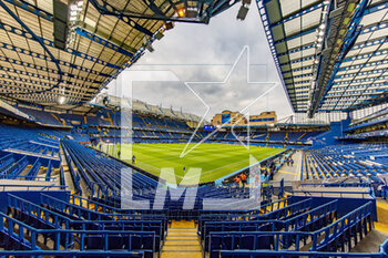2023-04-19 - General view during the UEFA Champions League, Quarter-finals, 2nd leg football match between Chelsea and Real Madrid on 18 April 2023 at Stamford Bridge in London, England - FOOTBALL - CHAMPIONS LEAGUE - CHELSEA V REAL MADRID - UEFA CHAMPIONS LEAGUE - SOCCER