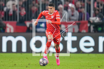 2023-04-19 - Joao Cancelo of Bayern Munich during the UEFA Champions League, Quarter-finals, 2nd leg football match between Bayern Munich and Manchester City on 19 April 2023 at Allianz Arena in Munich, Germany - FOOTBALL - CHAMPIONS LEAGUE - BAYERN MUNICH V MANCHESTER CITY - UEFA CHAMPIONS LEAGUE - SOCCER