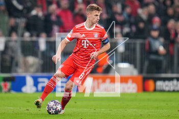 2023-04-19 - Joshua Kimmich of Bayern Munich during the UEFA Champions League, Quarter-finals, 2nd leg football match between Bayern Munich and Manchester City on 19 April 2023 at Allianz Arena in Munich, Germany - FOOTBALL - CHAMPIONS LEAGUE - BAYERN MUNICH V MANCHESTER CITY - UEFA CHAMPIONS LEAGUE - SOCCER