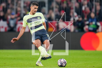 2023-04-19 - Rodri of Manchester City during the UEFA Champions League, Quarter-finals, 2nd leg football match between Bayern Munich and Manchester City on 19 April 2023 at Allianz Arena in Munich, Germany - FOOTBALL - CHAMPIONS LEAGUE - BAYERN MUNICH V MANCHESTER CITY - UEFA CHAMPIONS LEAGUE - SOCCER