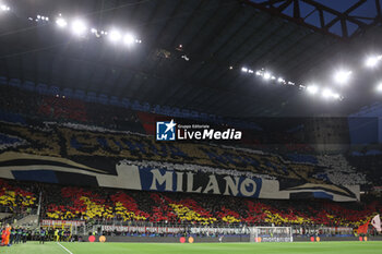 2023-05-10 - FC Internazionale supporters during UEFA Champions League 2022/23 Semi-Final 1st  leg football match between AC Milan and FC Internazionale at San Siro Stadium, Milan, Italy on May 10, 2023 - SEMIFINAL - AC MILAN VS INTER - FC INTERNAZIONALE - UEFA CHAMPIONS LEAGUE - SOCCER
