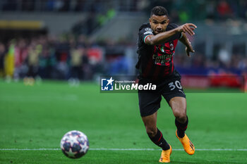 2023-05-10 - Junior Messias of AC Milan in action during UEFA Champions League 2022/23 Semi-Final 1st  leg football match between AC Milan and FC Internazionale at San Siro Stadium, Milan, Italy on May 10, 2023 - SEMIFINAL - AC MILAN VS INTER - FC INTERNAZIONALE - UEFA CHAMPIONS LEAGUE - SOCCER