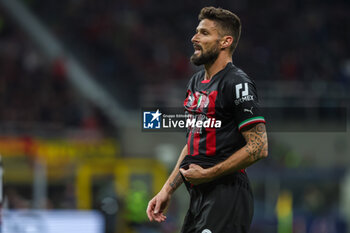 2023-05-10 - Olivier Giroud of AC Milan looks on during UEFA Champions League 2022/23 Semi-Final 1st  leg football match between AC Milan and FC Internazionale at San Siro Stadium, Milan, Italy on May 10, 2023 - SEMIFINAL - AC MILAN VS INTER - FC INTERNAZIONALE - UEFA CHAMPIONS LEAGUE - SOCCER