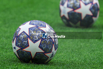 2023-05-16 - Official Adidas Champions League Final Istanbul23 match ball during the UEFA Champions League 2022/23 Semi-Final second leg football match between FC Internazionale and AC Milan at Giuseppe Meazza Stadium, Milan, Italy on May 16, 2023 - SEMIFINAL - INTER - FC INTERNAZIONALE VS AC MILAN - UEFA CHAMPIONS LEAGUE - SOCCER