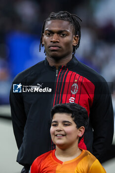 2023-05-16 - Rafael Leao of AC Milan looks on during the UEFA Champions League 2022/23 Semi-Final second leg football match between FC Internazionale and AC Milan at Giuseppe Meazza Stadium, Milan, Italy on May 16, 2023 - SEMIFINAL - INTER - FC INTERNAZIONALE VS AC MILAN - UEFA CHAMPIONS LEAGUE - SOCCER