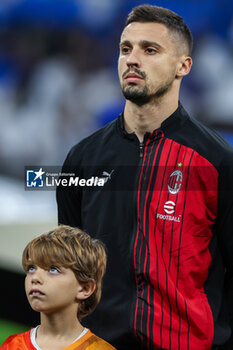 2023-05-16 - Rade Krunic of AC Milan looks on during the UEFA Champions League 2022/23 Semi-Final second leg football match between FC Internazionale and AC Milan at Giuseppe Meazza Stadium, Milan, Italy on May 16, 2023 - SEMIFINAL - INTER - FC INTERNAZIONALE VS AC MILAN - UEFA CHAMPIONS LEAGUE - SOCCER