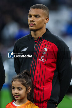 2023-05-16 - Malick Thiaw of AC Milan looks on during the UEFA Champions League 2022/23 Semi-Final second leg football match between FC Internazionale and AC Milan at Giuseppe Meazza Stadium, Milan, Italy on May 16, 2023 - SEMIFINAL - INTER - FC INTERNAZIONALE VS AC MILAN - UEFA CHAMPIONS LEAGUE - SOCCER