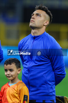 2023-05-16 - Lautaro Martinez of FC Internazionale looks on during the UEFA Champions League 2022/23 Semi-Final second leg football match between FC Internazionale and AC Milan at Giuseppe Meazza Stadium, Milan, Italy on May 16, 2023 - SEMIFINAL - INTER - FC INTERNAZIONALE VS AC MILAN - UEFA CHAMPIONS LEAGUE - SOCCER