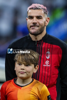 2023-05-16 - Theo Hernandez of AC Milan looks on during the UEFA Champions League 2022/23 Semi-Final second leg football match between FC Internazionale and AC Milan at Giuseppe Meazza Stadium, Milan, Italy on May 16, 2023 - SEMIFINAL - INTER - FC INTERNAZIONALE VS AC MILAN - UEFA CHAMPIONS LEAGUE - SOCCER