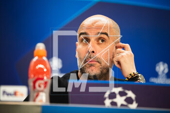 2023-05-08 - Pep Guardiola (Manchester City) during the press conference before the football match between
Real Madrid and Manchester City valid for the semi final of the Uefa Champion’s League celebrated in Madrid, Spain at Bernabeu stadium on Monday 08 May 2023 - REAL MADRID AND MANCHESTER CITY PRESS CONFERENCE - UEFA CHAMPIONS LEAGUE - SOCCER
