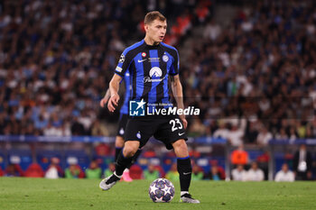 2023-06-10 - Nicolo Barella of Inter Milan during the UEFA Champions League, Final football match between Manchester City FC and FC Internazionale on June 10, 2023 at Ataturk Olympic Stadium in Istanbul, Turkey - FOOTBALL - CHAMPIONS LEAGUE - FINAL - MANCHESTER CITY V INTERNAZIONALE - UEFA CHAMPIONS LEAGUE - SOCCER