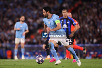 2023-06-10 - Ilkay Gundogan of Manchester City during the UEFA Champions League, Final football match between Manchester City FC and FC Internazionale on June 10, 2023 at Ataturk Olympic Stadium in Istanbul, Turkey - FOOTBALL - CHAMPIONS LEAGUE - FINAL - MANCHESTER CITY V INTERNAZIONALE - UEFA CHAMPIONS LEAGUE - SOCCER