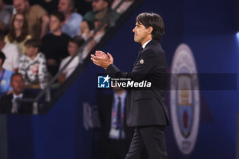 2023-06-10 - Coach of Inter Milan Simone Inzaghi during the UEFA Champions League, Final football match between Manchester City FC and FC Internazionale on June 10, 2023 at Ataturk Olympic Stadium in Istanbul, Turkey - FOOTBALL - CHAMPIONS LEAGUE - FINAL - MANCHESTER CITY V INTERNAZIONALE - UEFA CHAMPIONS LEAGUE - SOCCER