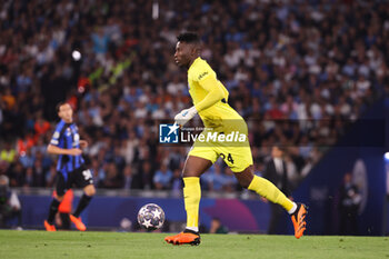 2023-06-10 - Inter Milan goalkeeper Andre Onana during the UEFA Champions League, Final football match between Manchester City FC and FC Internazionale on June 10, 2023 at Ataturk Olympic Stadium in Istanbul, Turkey - FOOTBALL - CHAMPIONS LEAGUE - FINAL - MANCHESTER CITY V INTERNAZIONALE - UEFA CHAMPIONS LEAGUE - SOCCER