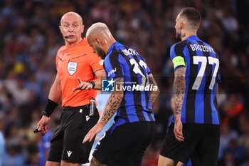 2023-06-10 - Referee Szymon Marciniak of Poland during the UEFA Champions League, Final football match between Manchester City FC and FC Internazionale on June 10, 2023 at Ataturk Olympic Stadium in Istanbul, Turkey - FOOTBALL - CHAMPIONS LEAGUE - FINAL - MANCHESTER CITY V INTERNAZIONALE - UEFA CHAMPIONS LEAGUE - SOCCER