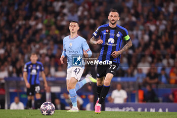 2023-06-10 - Marcelo Brozovic of Inter Milan during the UEFA Champions League, Final football match between Manchester City FC and FC Internazionale on June 10, 2023 at Ataturk Olympic Stadium in Istanbul, Turkey - FOOTBALL - CHAMPIONS LEAGUE - FINAL - MANCHESTER CITY V INTERNAZIONALE - UEFA CHAMPIONS LEAGUE - SOCCER