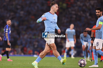 2023-06-10 - Jack Grealish of Manchester City during the UEFA Champions League, Final football match between Manchester City FC and FC Internazionale on June 10, 2023 at Ataturk Olympic Stadium in Istanbul, Turkey - FOOTBALL - CHAMPIONS LEAGUE - FINAL - MANCHESTER CITY V INTERNAZIONALE - UEFA CHAMPIONS LEAGUE - SOCCER