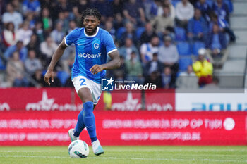 2023-08-02 - Alexander McKenzie of KRC Genk during the UEFA Champions League, Second qualifying round, 2nd leg football match between KRC Genk and Servette FC on August 2, 2023 at the Cegeka Arena in Genk, Belgium - FOOTBALL - CHAMPIONS LEAGUE - KRC GENK V SERVETTE FC - UEFA CHAMPIONS LEAGUE - SOCCER