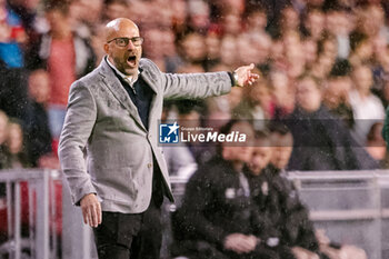 2023-08-08 - Coach Peter Bosz of PSV during the UEFA Champions League, Third qualifying round, 1st leg football match between PSV and SK Sturm Graz on August 8, 2023 at Philips Stadion in Eindhoven, Netherlands - FOOTBALL - CHAMPIONS LEAGUE - PSV V STURM GRAZ - UEFA CHAMPIONS LEAGUE - SOCCER