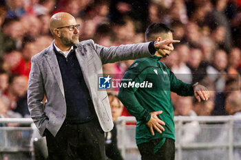 2023-08-08 - Coach Peter Bosz of PSV during the UEFA Champions League, Third qualifying round, 1st leg football match between PSV and SK Sturm Graz on August 8, 2023 at Philips Stadion in Eindhoven, Netherlands - FOOTBALL - CHAMPIONS LEAGUE - PSV V STURM GRAZ - UEFA CHAMPIONS LEAGUE - SOCCER