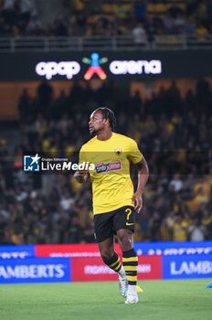 2023-08-19 - 7 Levi Garcia of AEK FC during the UEFA Champions League, 3rd Qualification Round match between AEK FC and GNK Dinamo Zagreb at Opap Arena on August 19, 2023, in Athens, Greece. - AEK-DINAMO ZAGREB 3RD QUALIFICATION ROUND - UEFA CHAMPIONS LEAGUE - SOCCER