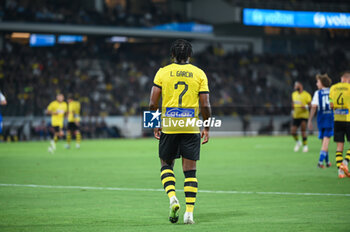 2023-08-19 - 7 Levi Garcia of AEK FC during the UEFA Champions League, 3rd Qualification Round match between AEK FC and GNK Dinamo Zagreb at Opap Arena on August 19, 2023, in Athens, Greece. - AEK-DINAMO ZAGREB 3RD QUALIFICATION ROUND - UEFA CHAMPIONS LEAGUE - SOCCER