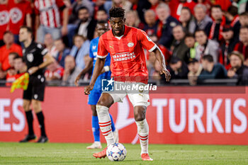 2023-08-30 - Ibrahim Sangare of PSV during the UEFA Champions League, Play-offs, 2nd leg football match between PSV and Rangers on August 30, 2023 at the Philips Stadion in Eindhoven, Netherlands - FOOTBALL - CHAMPIONS LEAGUE - PSV V RANGERS - UEFA CHAMPIONS LEAGUE - SOCCER