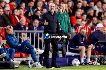 2023-08-30 - Coach Peter Bosz of PSV during the UEFA Champions League, Play-offs, 2nd leg football match between PSV and Rangers on August 30, 2023 at the Philips Stadion in Eindhoven, Netherlands - FOOTBALL - CHAMPIONS LEAGUE - PSV V RANGERS - UEFA CHAMPIONS LEAGUE - SOCCER