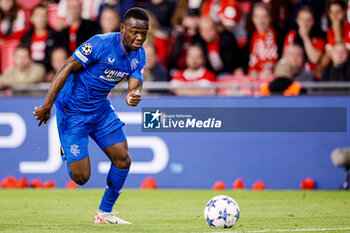 2023-08-30 - Rabbi Matondo of Rangers during the UEFA Champions League, Play-offs, 2nd leg football match between PSV and Rangers on August 30, 2023 at the Philips Stadion in Eindhoven, Netherlands - FOOTBALL - CHAMPIONS LEAGUE - PSV V RANGERS - UEFA CHAMPIONS LEAGUE - SOCCER