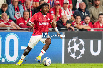 2023-08-30 - Johan Bakayoko of PSV during the UEFA Champions League, Play-offs, 2nd leg football match between PSV and Rangers on August 30, 2023 at the Philips Stadion in Eindhoven, Netherlands - FOOTBALL - CHAMPIONS LEAGUE - PSV V RANGERS - UEFA CHAMPIONS LEAGUE - SOCCER