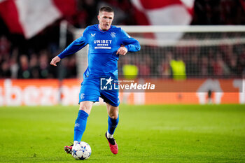 2023-08-30 - John Lundstram of Rangers during the UEFA Champions League, Play-offs, 2nd leg football match between PSV and Rangers on August 30, 2023 at the Philips Stadion in Eindhoven, Netherlands - FOOTBALL - CHAMPIONS LEAGUE - PSV V RANGERS - UEFA CHAMPIONS LEAGUE - SOCCER