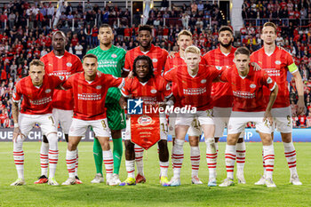 2023-08-30 - Team of PSV during the UEFA Champions League, Play-offs, 2nd leg football match between PSV and Rangers on August 30, 2023 at the Philips Stadion in Eindhoven, Netherlands - FOOTBALL - CHAMPIONS LEAGUE - PSV V RANGERS - UEFA CHAMPIONS LEAGUE - SOCCER