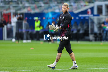 2023-09-19 - Loris Karius of Newcastle United FC warms up during UEFA Champions League 2023/24 Group Stage - Group F football match between AC Milan and Newcastle United FC at San Siro Stadium, Milan, Italy on September 19, 2023 - AC MILAN VS NEWCASTLE UNITED FC - UEFA CHAMPIONS LEAGUE - SOCCER