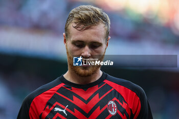 2023-09-19 - Tommaso Pobega of AC Milan looks on during UEFA Champions League 2023/24 Group Stage - Group F football match between AC Milan and Newcastle United FC at San Siro Stadium, Milan, Italy on September 19, 2023 - AC MILAN VS NEWCASTLE UNITED FC - UEFA CHAMPIONS LEAGUE - SOCCER