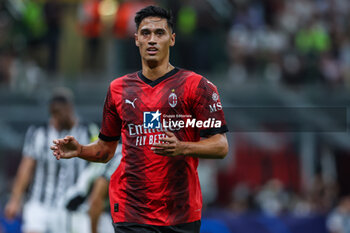 2023-09-19 - Tijjani Reijnders of AC Milan looks on during UEFA Champions League 2023/24 Group Stage - Group F football match between AC Milan and Newcastle United FC at San Siro Stadium, Milan, Italy on September 19, 2023 - AC MILAN VS NEWCASTLE UNITED FC - UEFA CHAMPIONS LEAGUE - SOCCER