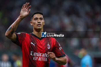 2023-09-19 - Tijjani Reijnders of AC Milan looks on during UEFA Champions League 2023/24 Group Stage - Group F football match between AC Milan and Newcastle United FC at San Siro Stadium, Milan, Italy on September 19, 2023 - AC MILAN VS NEWCASTLE UNITED FC - UEFA CHAMPIONS LEAGUE - SOCCER