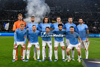 2023-11-28 - SS Lazio team during the UEFA Champions League 2023-2024 football match between SS Lazio and Celtic FC at the Olympic Stadium in Rome on November 28, 2023. - SS LAZIO VS CELTIC FC - UEFA CHAMPIONS LEAGUE - SOCCER