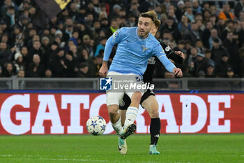 2023-11-28 - Mario Gila (SS Lazio);  during the UEFA Champions League 2023-2024 football match between SS Lazio and Celtic FC at the Olympic Stadium in Rome on November 28, 2023. - SS LAZIO VS CELTIC FC - UEFA CHAMPIONS LEAGUE - SOCCER