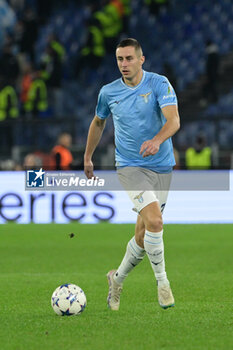 2023-11-28 - Adam Marusic (SS Lazio);  during the UEFA Champions League 2023-2024 football match between SS Lazio and Celtic FC at the Olympic Stadium in Rome on November 28, 2023. - SS LAZIO VS CELTIC FC - UEFA CHAMPIONS LEAGUE - SOCCER