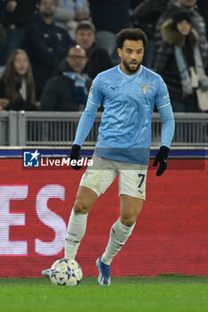 2023-11-28 - Felipe Anderson (SS Lazio);  during the UEFA Champions League 2023-2024 football match between SS Lazio and Celtic FC at the Olympic Stadium in Rome on November 28, 2023. - SS LAZIO VS CELTIC FC - UEFA CHAMPIONS LEAGUE - SOCCER