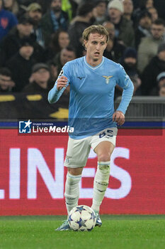 2023-11-28 - Nicolo' Rovella (SS Lazio);  during the UEFA Champions League 2023-2024 football match between SS Lazio and Celtic FC at the Olympic Stadium in Rome on November 28, 2023. - SS LAZIO VS CELTIC FC - UEFA CHAMPIONS LEAGUE - SOCCER