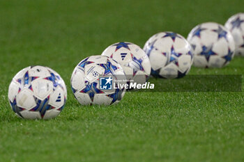 2023-11-28 - UEFA Champions League balls during the UEFA Champions League 2023-2024 football match between SS Lazio and Celtic FC at the Olympic Stadium in Rome on November 28, 2023. - SS LAZIO VS CELTIC FC - UEFA CHAMPIONS LEAGUE - SOCCER