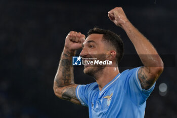 2023-09-19 - Danilo Cataldi (SS Lazio);  during the UEFA Champions League 2023-2024 football match between SS Lazio and Atletico Madrid at the Olympic Stadium in Rome on September 19, 2023. - SS LAZIO VS CLUB ATLETICO DE MADRID - UEFA CHAMPIONS LEAGUE - SOCCER