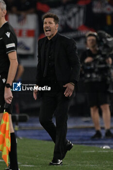 2023-09-19 - Diego Simeone coach (Club Atletico de Madrid);  during the UEFA Champions League 2023-2024 football match between SS Lazio and Atletico Madrid at the Olympic Stadium in Rome on September 19, 2023. - SS LAZIO VS CLUB ATLETICO DE MADRID - UEFA CHAMPIONS LEAGUE - SOCCER