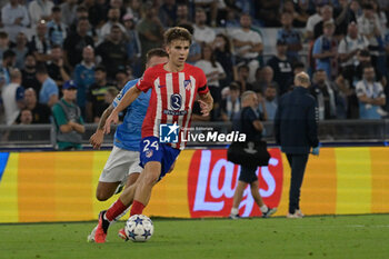 2023-09-19 - Pablo Barrios (Club Atletico de Madrid);  during the UEFA Champions League 2023-2024 football match between SS Lazio and Atletico Madrid at the Olympic Stadium in Rome on September 19, 2023. - SS LAZIO VS CLUB ATLETICO DE MADRID - UEFA CHAMPIONS LEAGUE - SOCCER