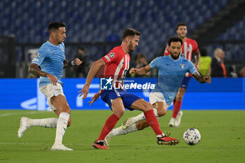 2023-09-19 - Saul Niguez (Club Atletico de Madrid);  during the UEFA Champions League 2023-2024 football match between SS Lazio and Atletico Madrid at the Olympic Stadium in Rome on September 19, 2023. - SS LAZIO VS CLUB ATLETICO DE MADRID - UEFA CHAMPIONS LEAGUE - SOCCER