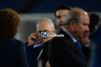 2023-09-19 - Claudio Lotito during the UEFA Champions League 2023-2024 football match between SS Lazio and Atletico Madrid at the Olympic Stadium in Rome on September 19, 2023. - SS LAZIO VS CLUB ATLETICO DE MADRID - UEFA CHAMPIONS LEAGUE - SOCCER